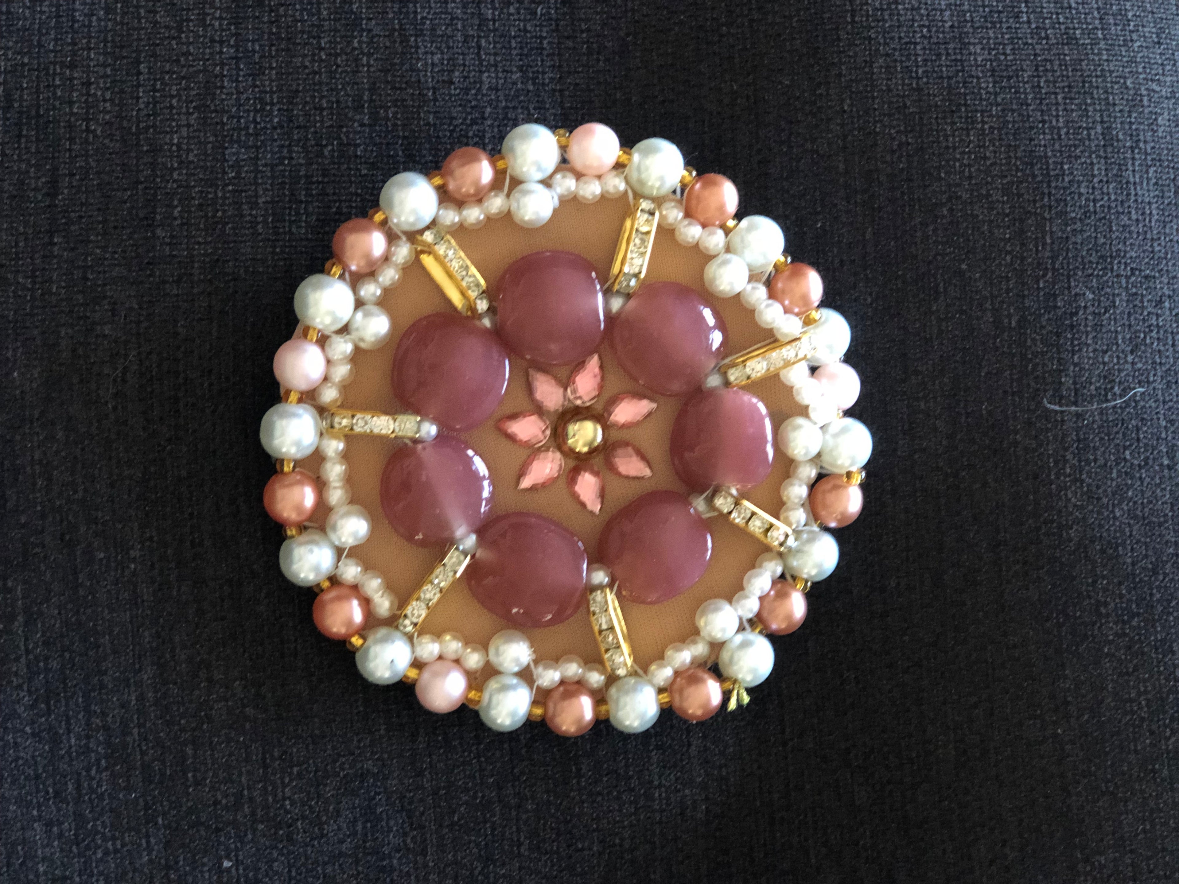 Medallion / Hair Clip / Hip Belt Accessory