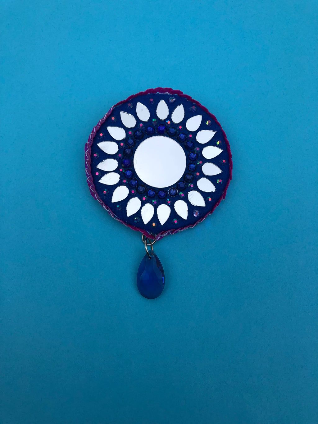 MEDALLION - HAIR CLIP - BELT CLIP - BRA CLIP - BELLY DANCE ACCESSORIES