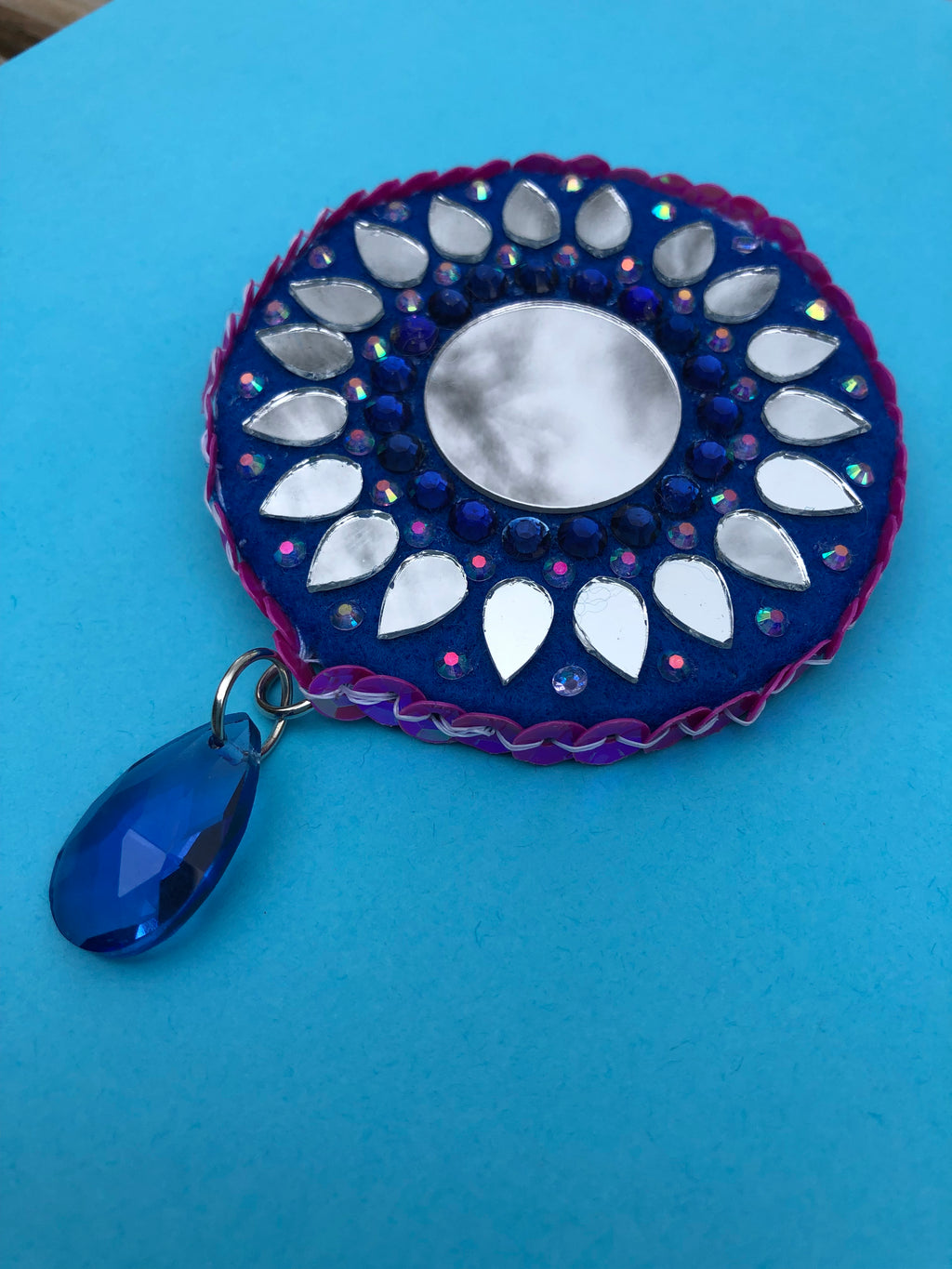 MEDALLION - HAIR CLIP - BELT CLIP - BRA CLIP - BELLY DANCE ACCESSORIES