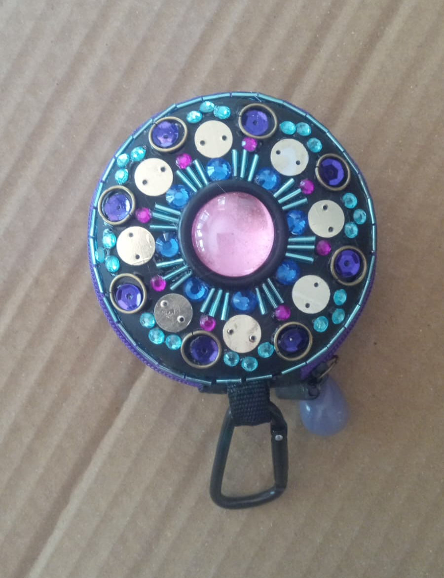 HARD COVER CASE FOR FINGER CYMBALS / ZILLS - WITH CLIP -  5 COLORS
